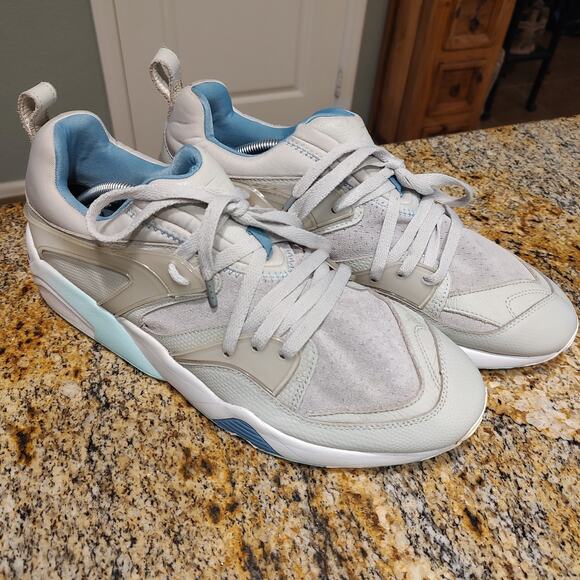 Puma Grey Blue Sneakers Size 13 US Model 36221701 main image 8